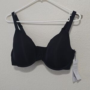 Liz Claiborne black Full Coverage bra size 36DD